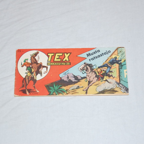 Tex liuska 25 - 1956 Musta ratsastaja (4. vsk)